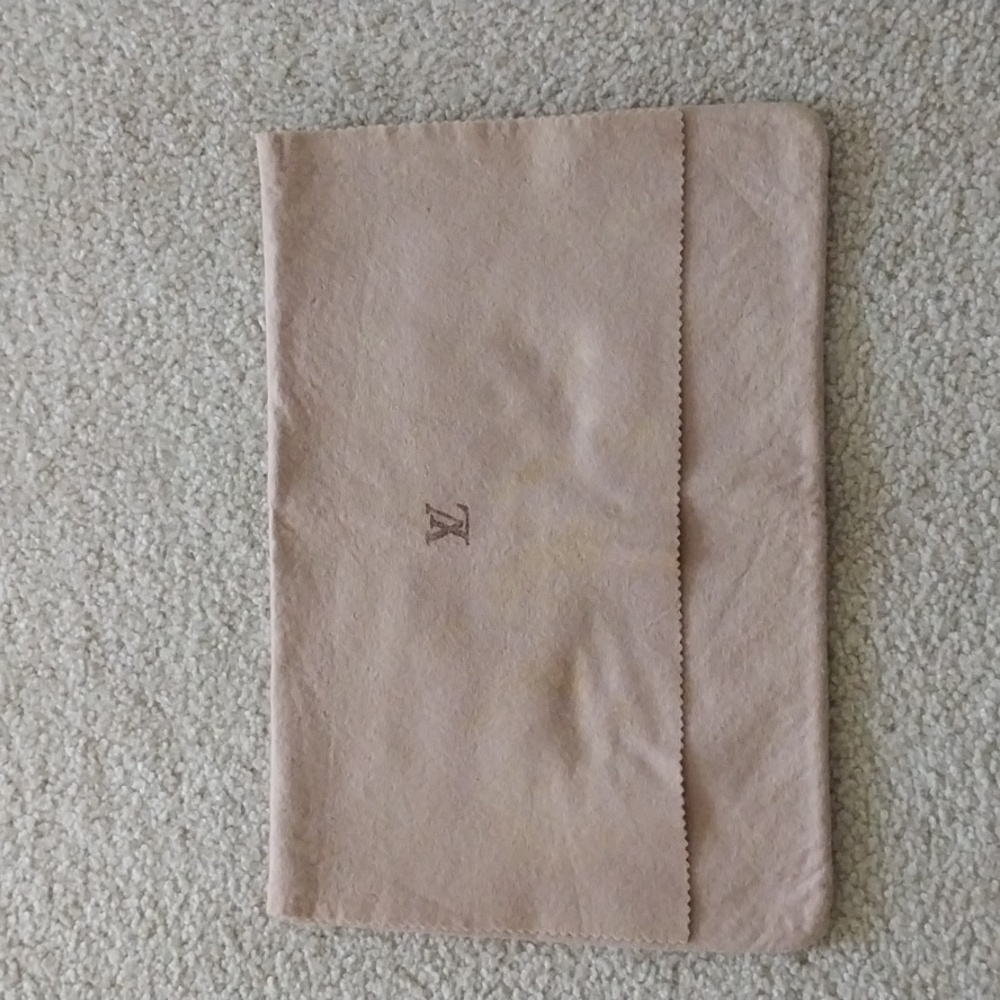 LOUIS VUITTON FOLD OVER DUST BAG